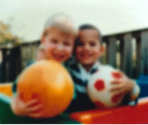Photo illustrating the effects of cataracts