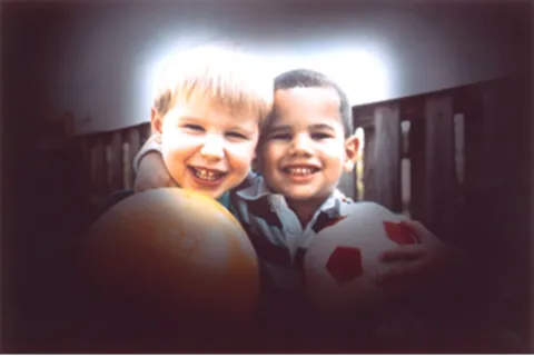 Photo illustrating the effects of glaucoma